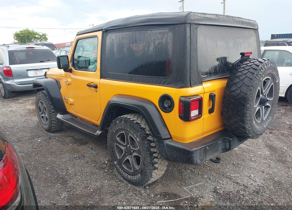 2021 JEEP WRANGLER SPORT S 4X4 VIN: 1C4GJXANXMW657468