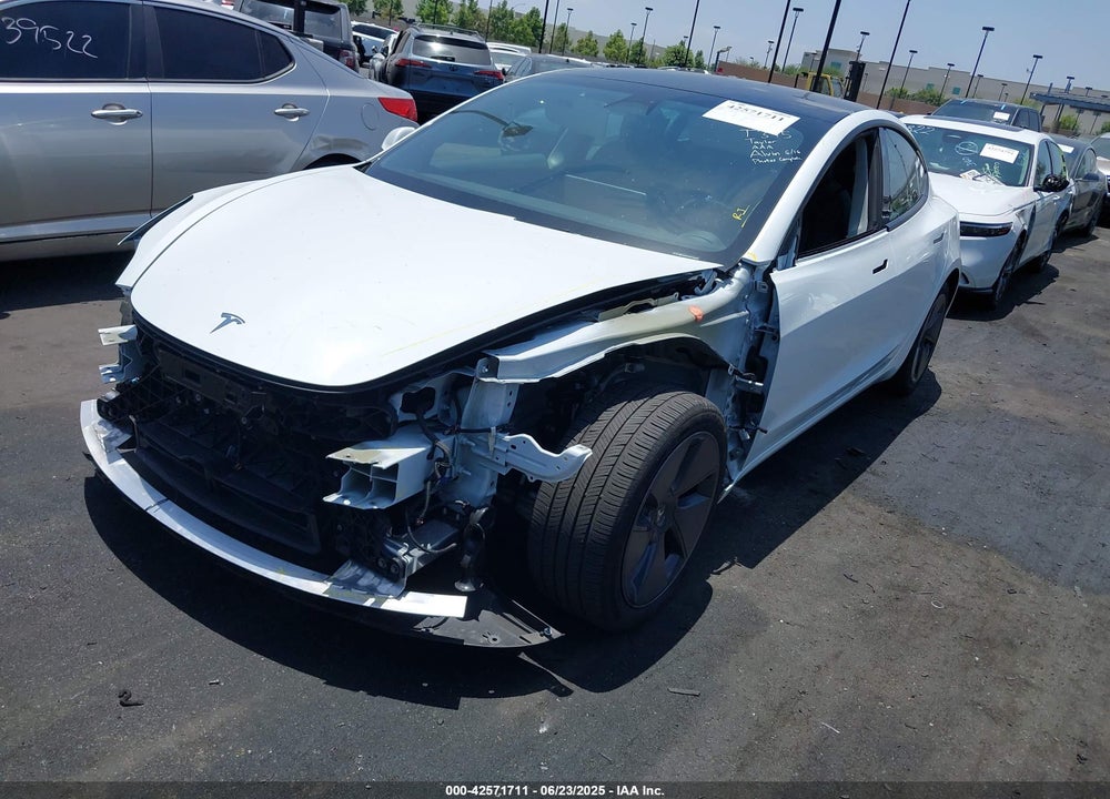 2022 TESLA MODEL 3 VIN: 5YJ3E1EA5NF322664