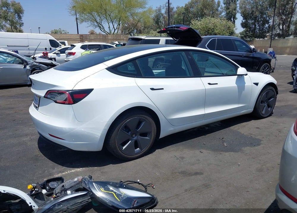 2022 TESLA MODEL 3 VIN: 5YJ3E1EA5NF322664