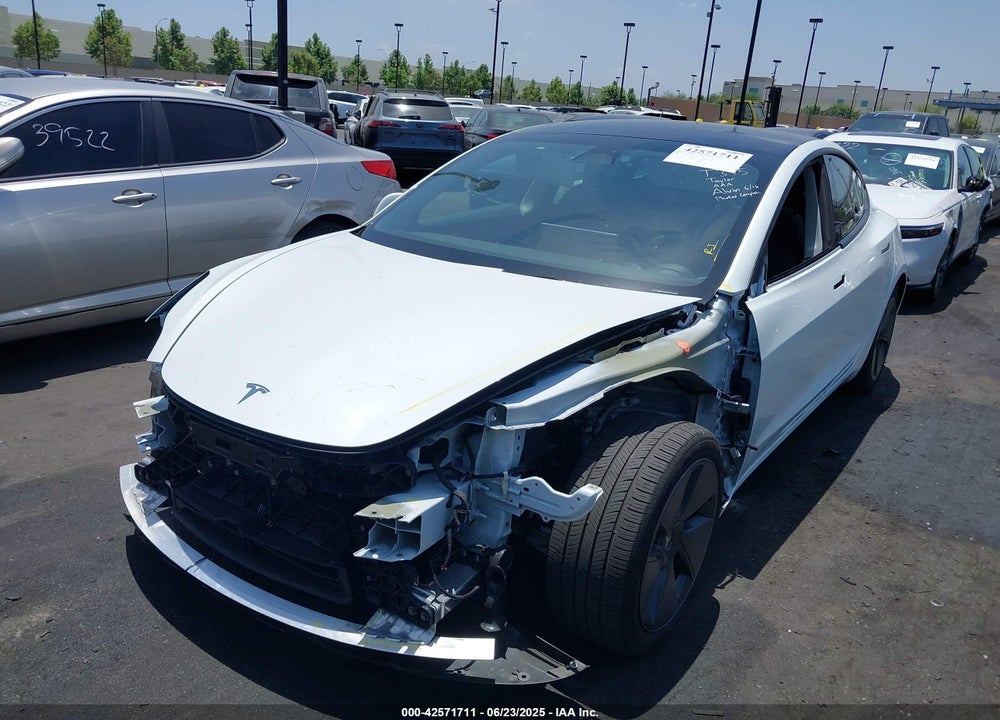2022 TESLA MODEL 3 VIN: 5YJ3E1EA5NF322664