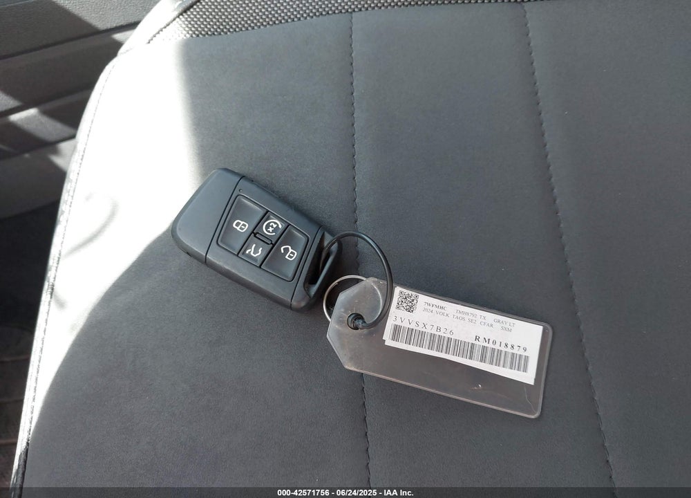 2024 VOLKSWAGEN TAOS VIN: 3VVSX7B26RM018879