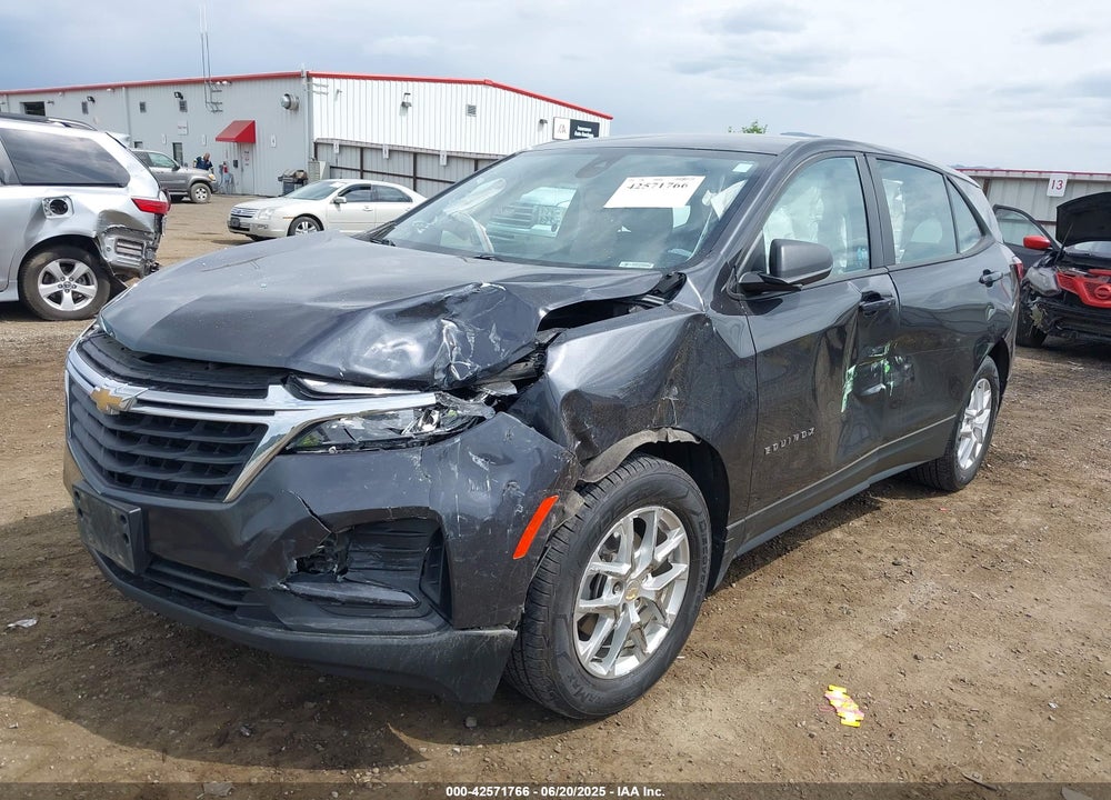 2022 CHEVROLET EQUINOX AWD LS VIN: 3GNAXSEV2NS178838