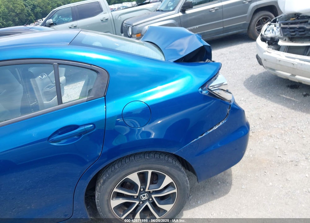 2015 HONDA CIVIC VIN: 2HGFB2F82FH554014
