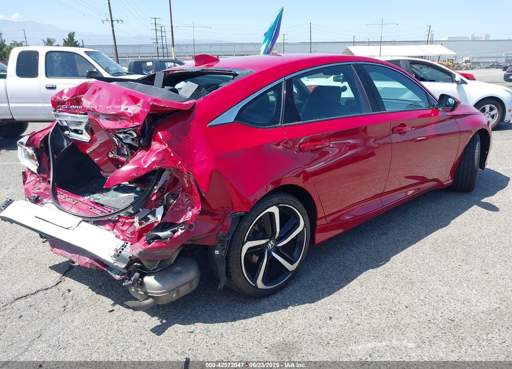 2019 HONDA ACCORD SPORT VIN: 1HGCV1F35KA040420