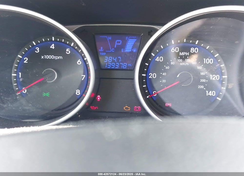 2013 HYUNDAI TUCSON GL VIN: KM8JT3AB5DU563763