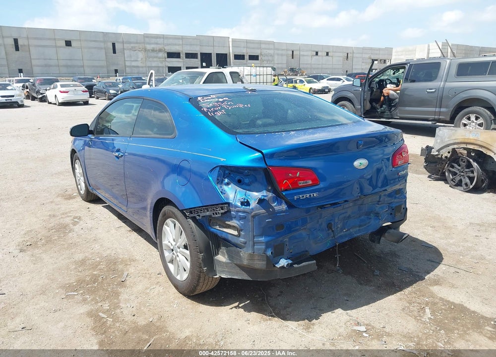 2014 KIA FORTE KOUP VIN: KNAFX6A85E5223509