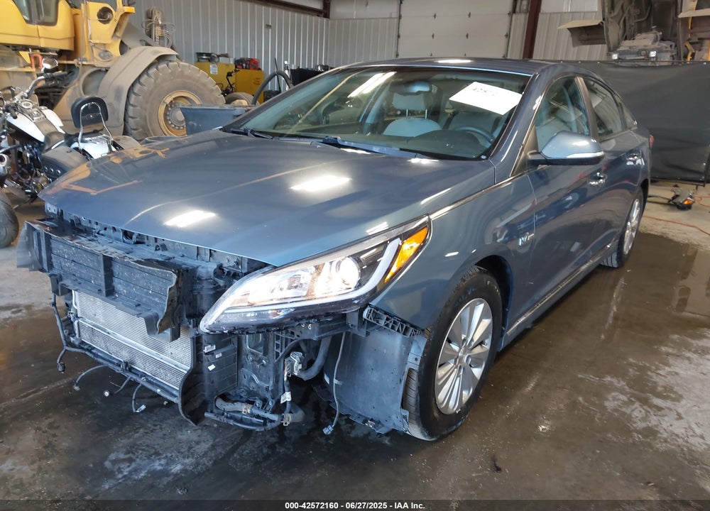2016 HYUNDAI SONATA HYBRID SE VIN: KMHE24L11GA012430