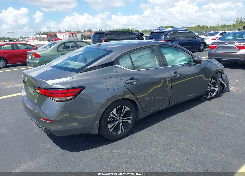 2022 NISSAN SENTRA VIN: 3N1AB8CV6NY237158