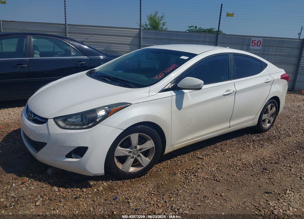 2012 HYUNDAI ELANTRA GLS VIN: 5NPDH4AE1CH078399