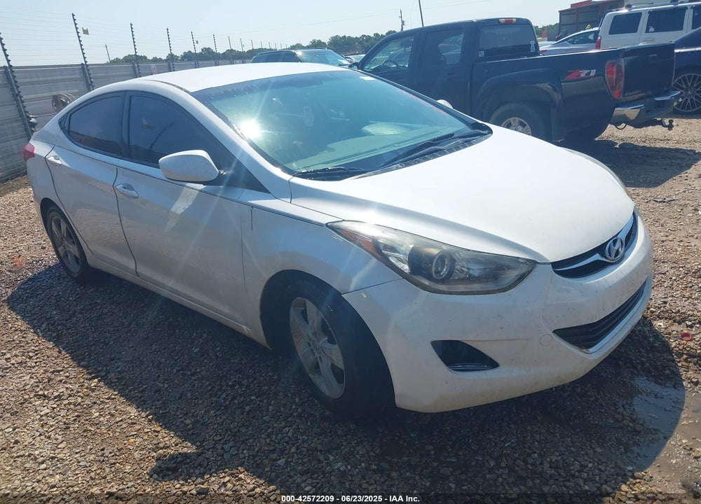 2012 HYUNDAI ELANTRA GLS VIN: 5NPDH4AE1CH078399
