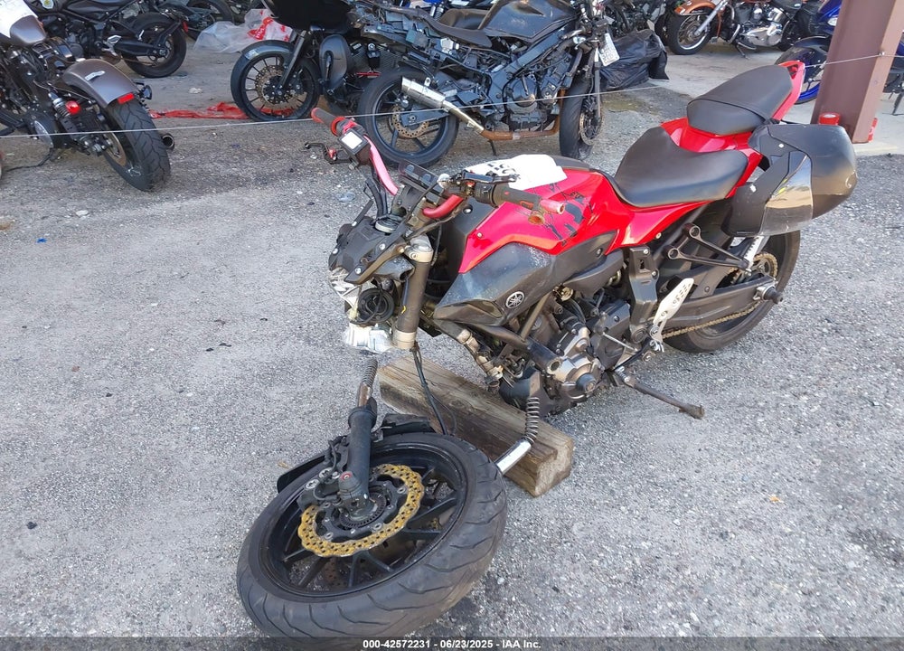 2017 YAMAHA FZ07A VIN: JYARM20E2HA000912