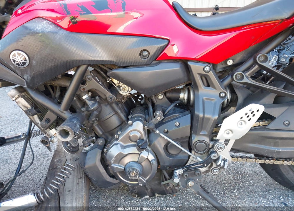 2017 YAMAHA FZ07A VIN: JYARM20E2HA000912