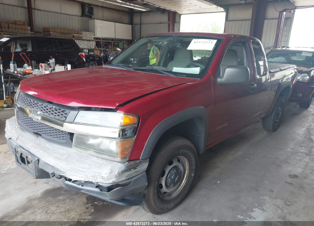2005 CHEVROLET COLORADO VIN: 1GCDT196958179038