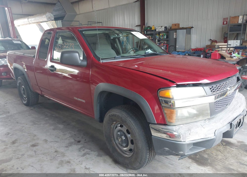 2005 CHEVROLET COLORADO VIN: 1GCDT196958179038