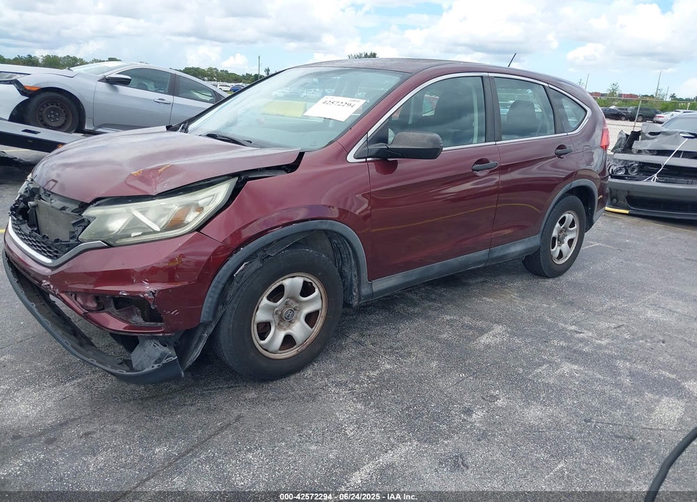 2015 HONDA CR-V LX VIN: 2HKRM3H31FH555157