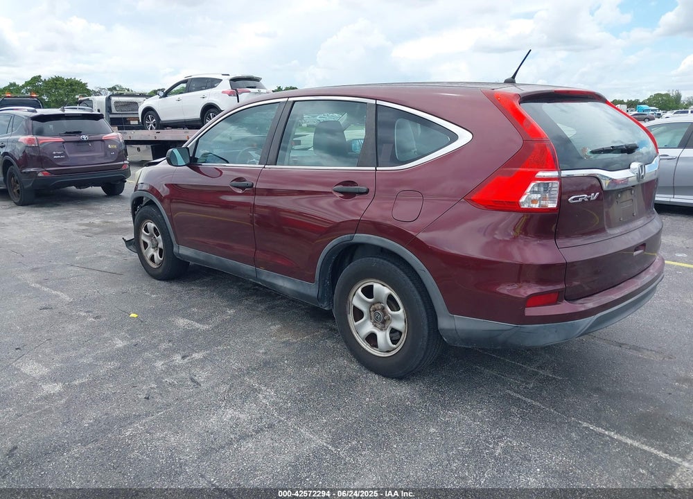 2015 HONDA CR-V LX VIN: 2HKRM3H31FH555157
