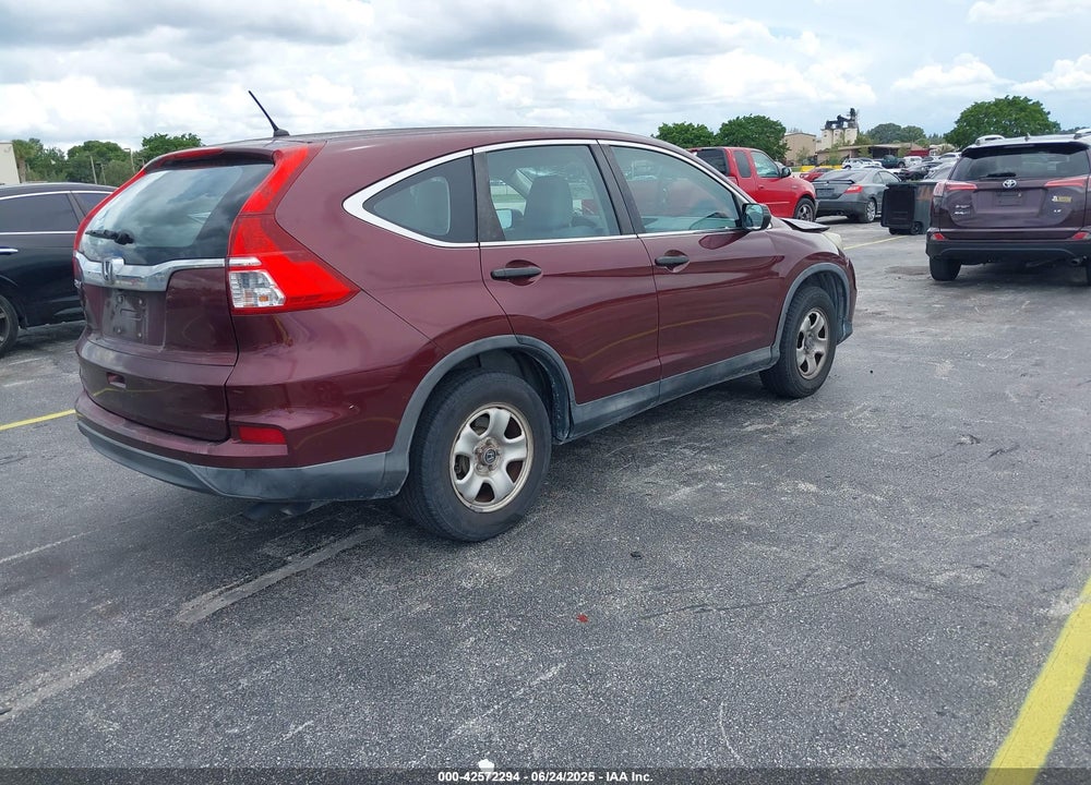 2015 HONDA CR-V LX VIN: 2HKRM3H31FH555157