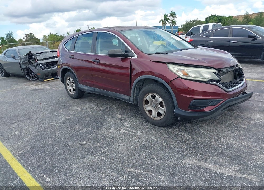 2015 HONDA CR-V LX VIN: 2HKRM3H31FH555157
