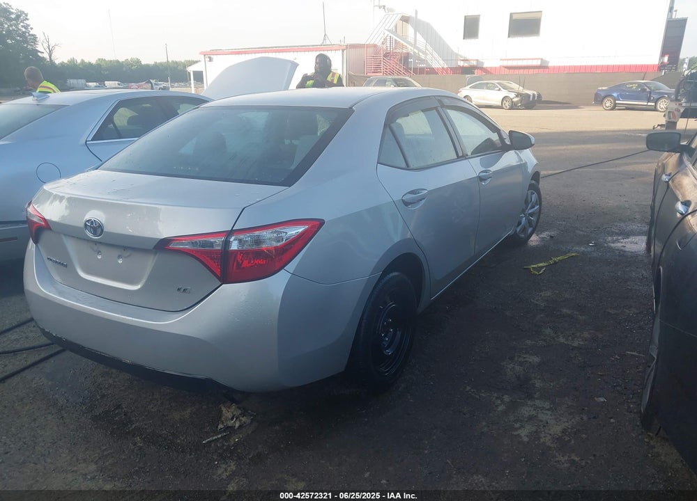 2016 TOYOTA COROLLA VIN: 2T1BURHE6GC645401