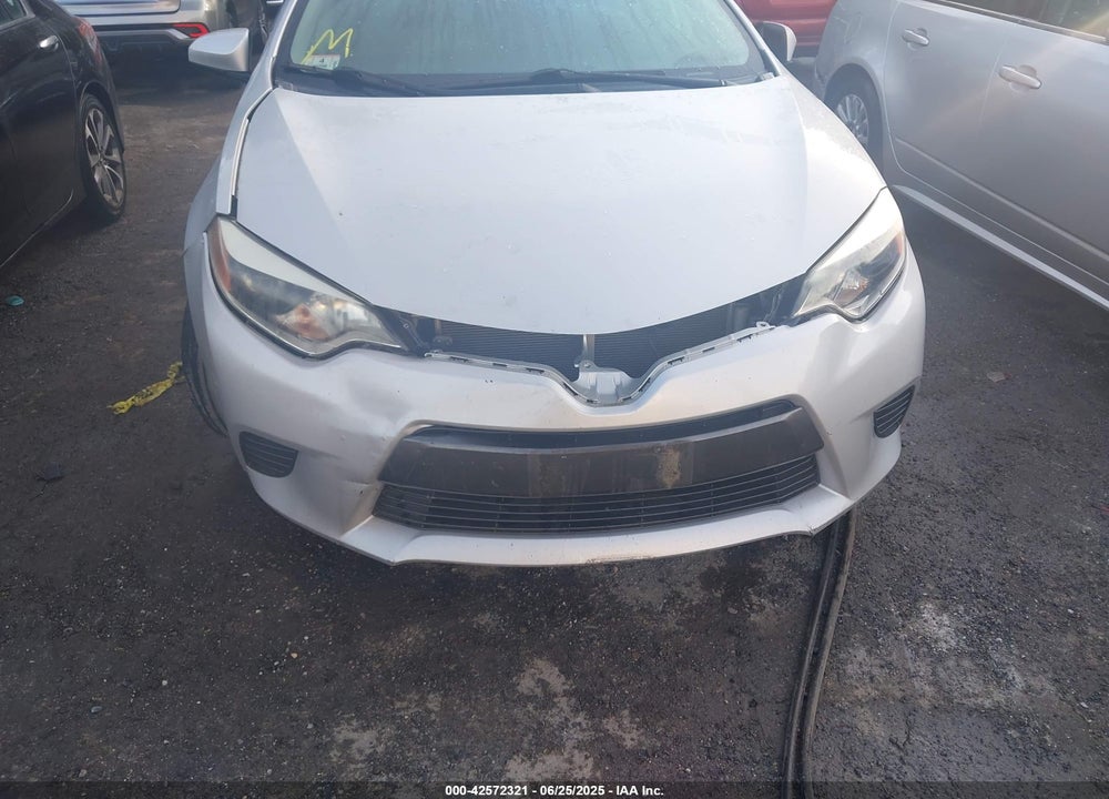 2016 TOYOTA COROLLA VIN: 2T1BURHE6GC645401