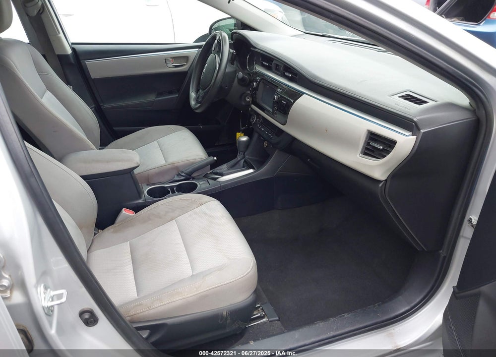 2016 TOYOTA COROLLA VIN: 2T1BURHE6GC645401