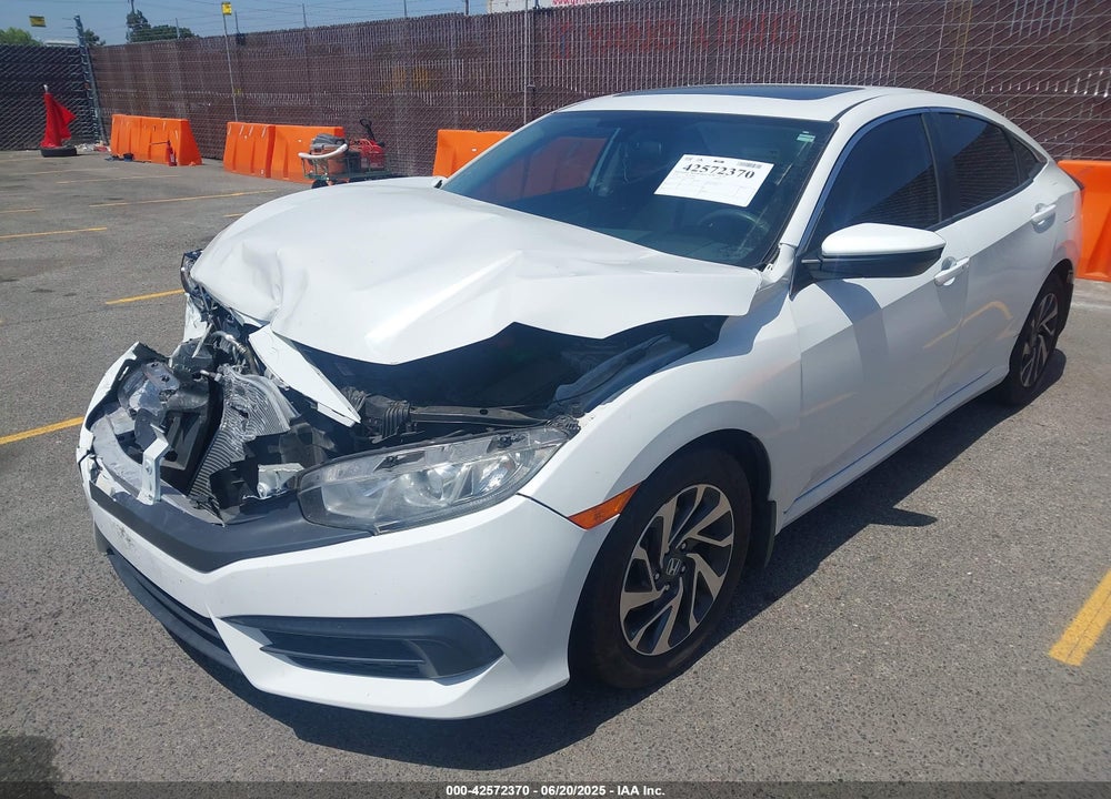 2016 HONDA CIVIC VIN: 19XFC2F74GE243989