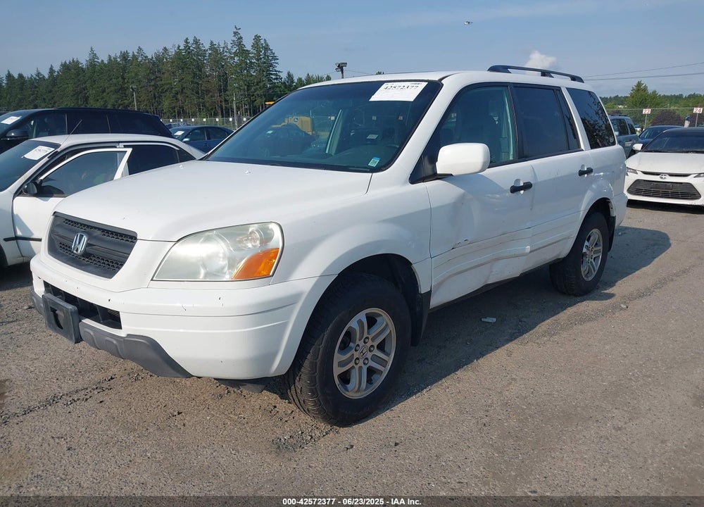 2005 HONDA PILOT VIN: 2HKYF18515H524324