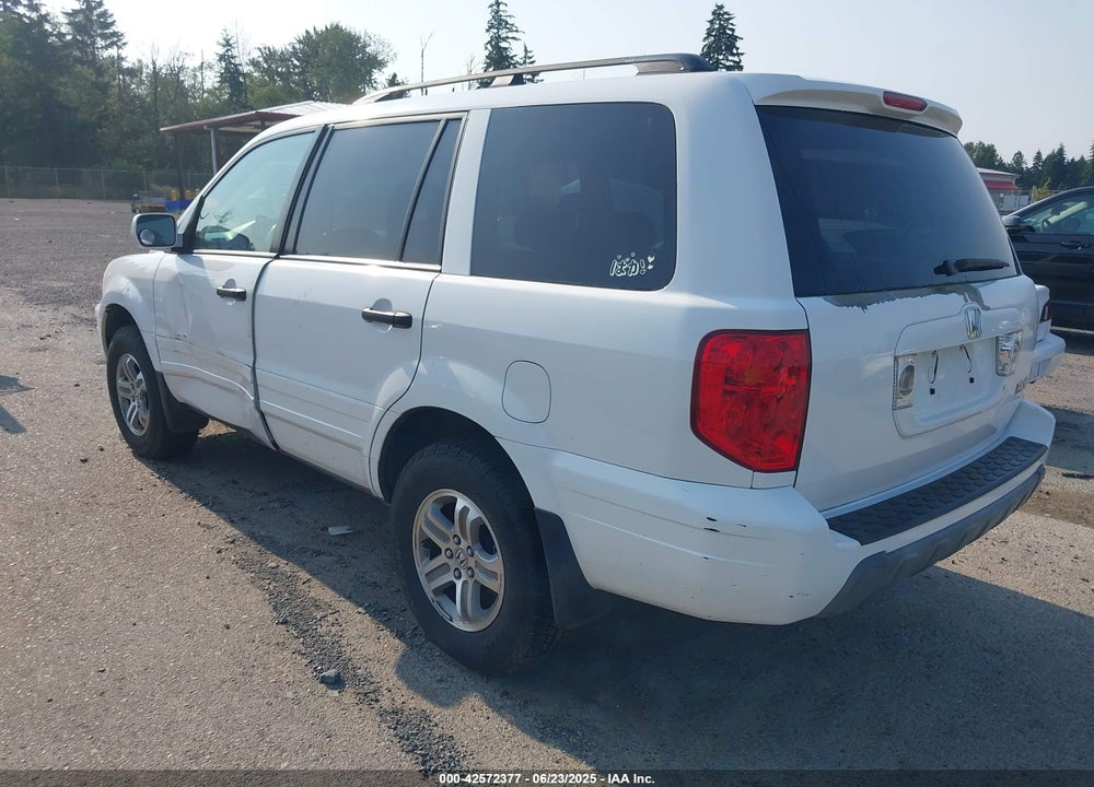 2005 HONDA PILOT VIN: 2HKYF18515H524324