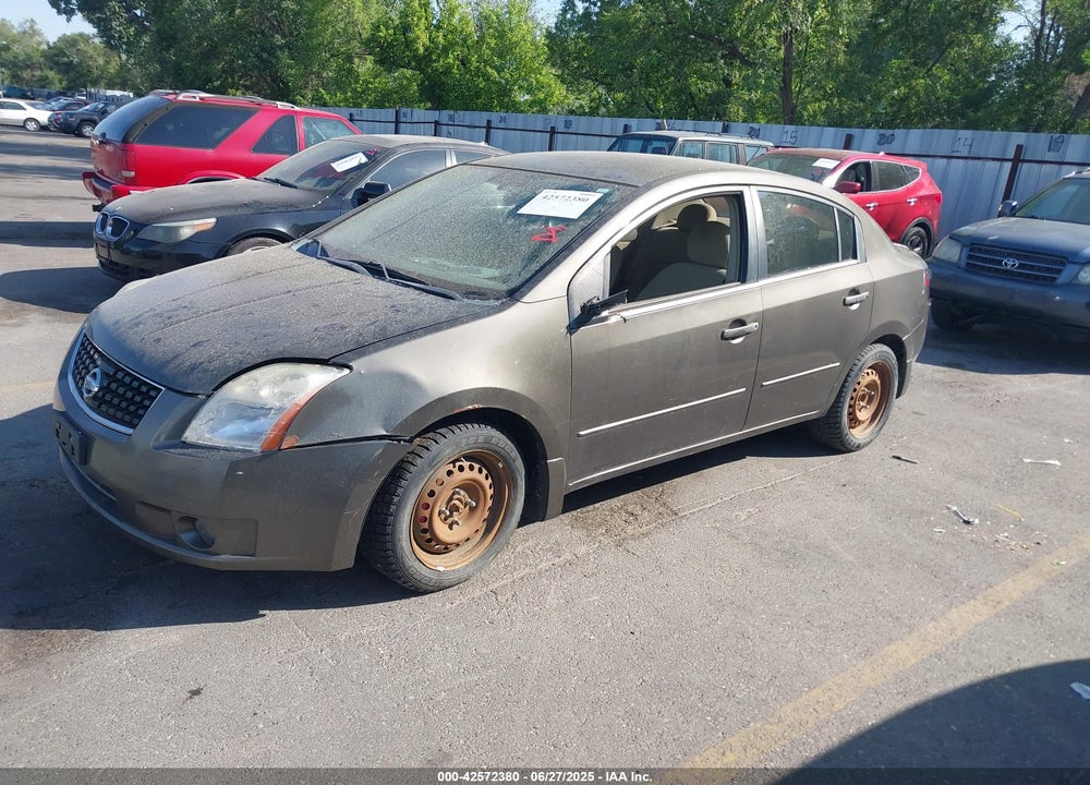 2008 NISSAN SENTRA 2.0S VIN: 3N1AB61E78L631874