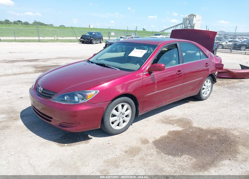 2002 TOYOTA CAMRY XLE V6 VIN: 4T1BF30K12U032781