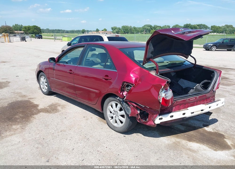 2002 TOYOTA CAMRY XLE V6 VIN: 4T1BF30K12U032781