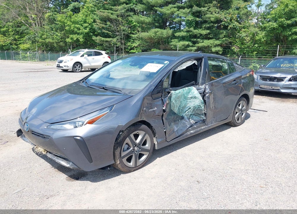 2020 TOYOTA PRIUS VIN: JTDKARFU7L3121485