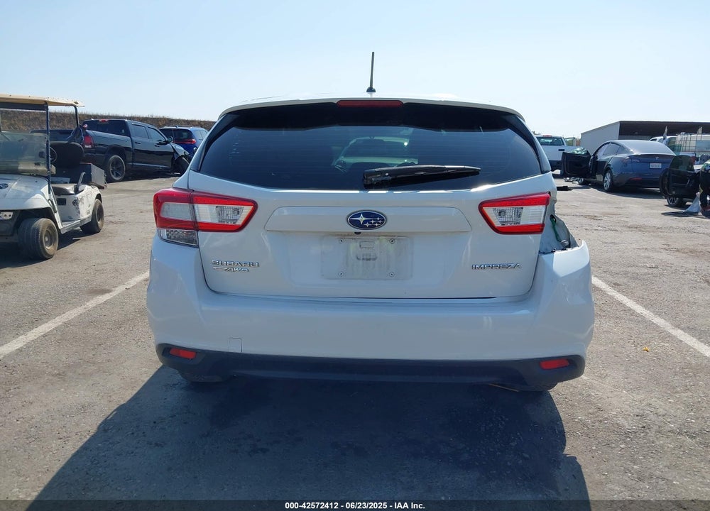2018 SUBARU IMPREZA VIN: 4S3GTAA64J3717886