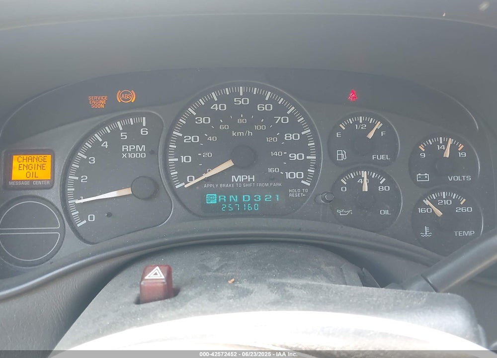 2002 CHEVROLET TAHOE Z71 VIN: 1GNEK13Z22R196576