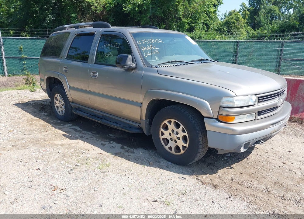 2002 CHEVROLET TAHOE Z71 VIN: 1GNEK13Z22R196576