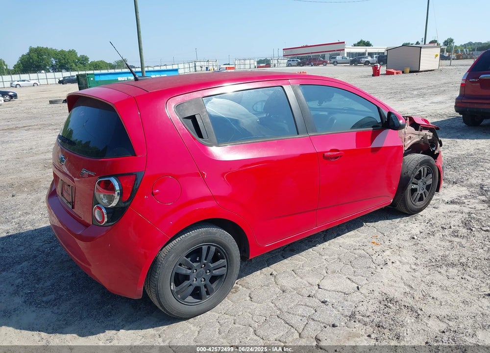 2012 CHEVROLET SONIC VIN: 1G1JA6SH5C4126092