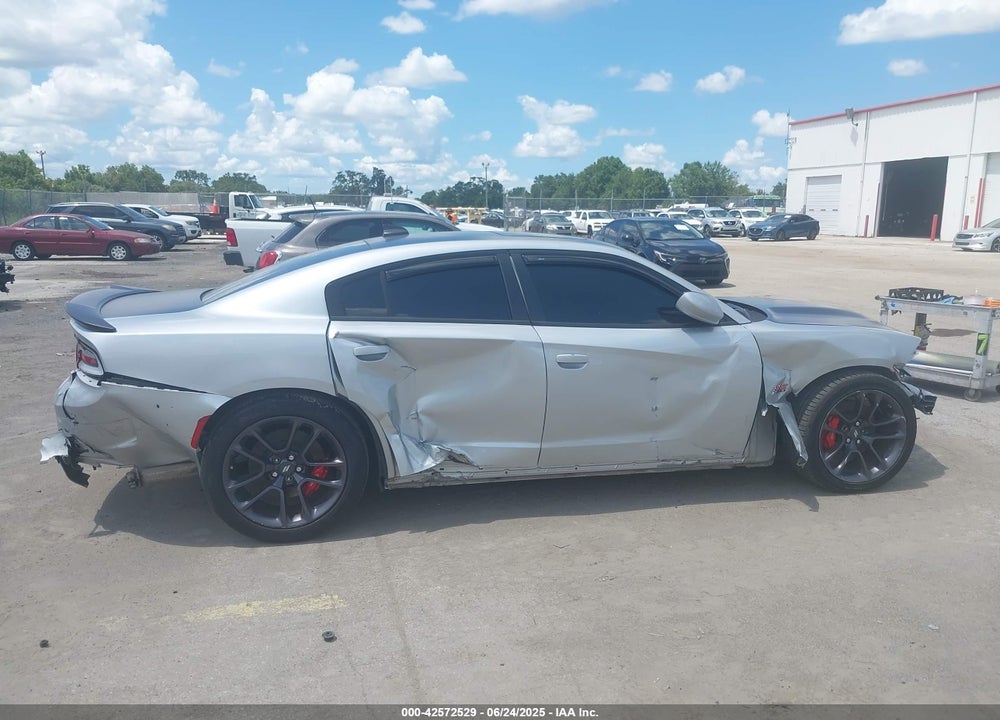 2022 DODGE CHARGER SCAT PACK VIN: 2C3CDXGJ2NH229554