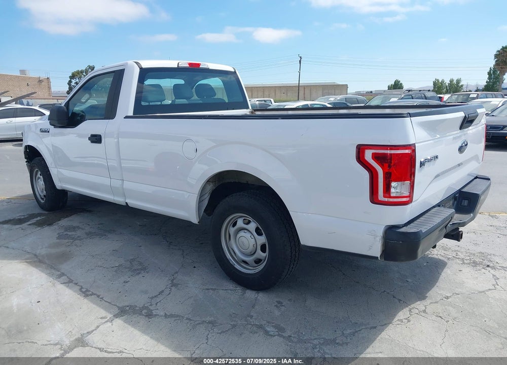 2016 FORD F-150 VIN: 1FTMF1C83GKE63790