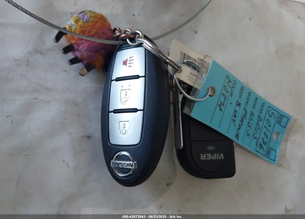2015 NISSAN MURANO VIN: 5N1AZ2MG8FN266273