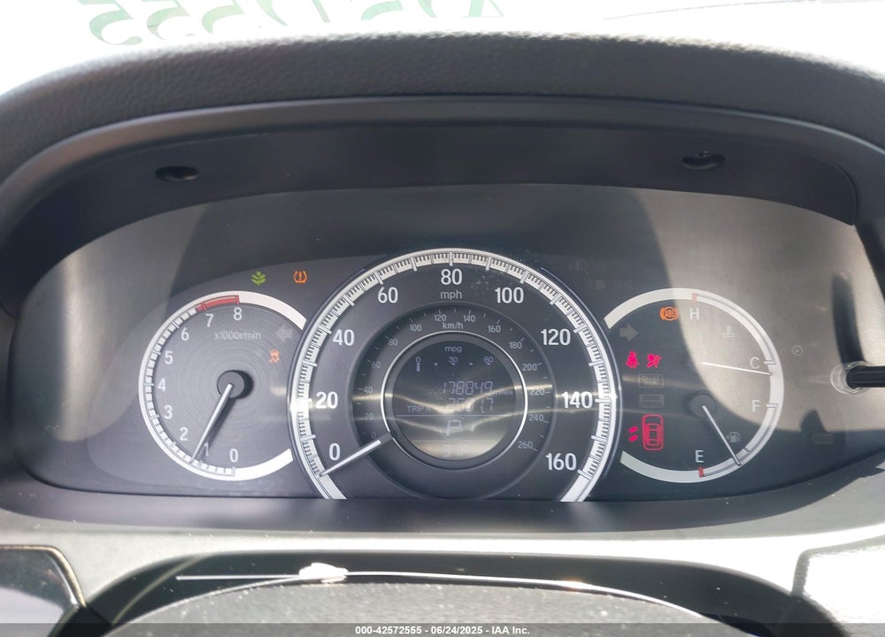 2017 HONDA ACCORD VIN: 1HGCR2F38HA135007
