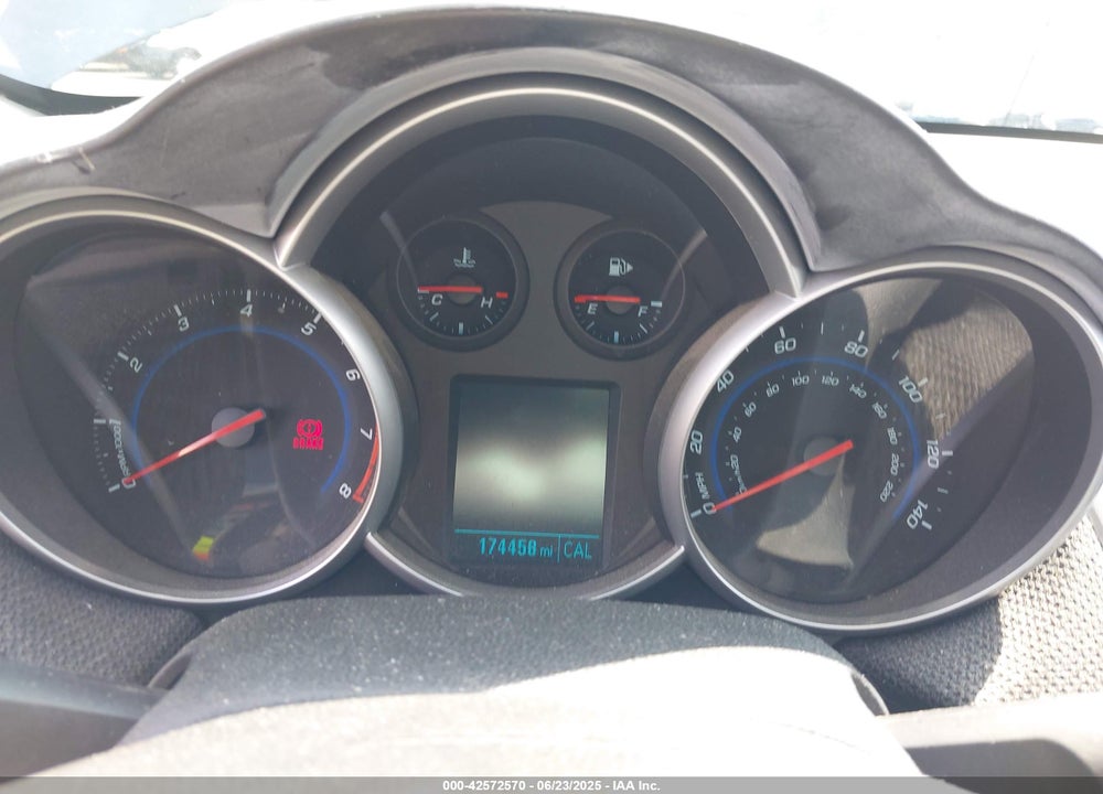 2013 CHEVROLET CRUZE VIN: 1G1PJ5SB8D7221620