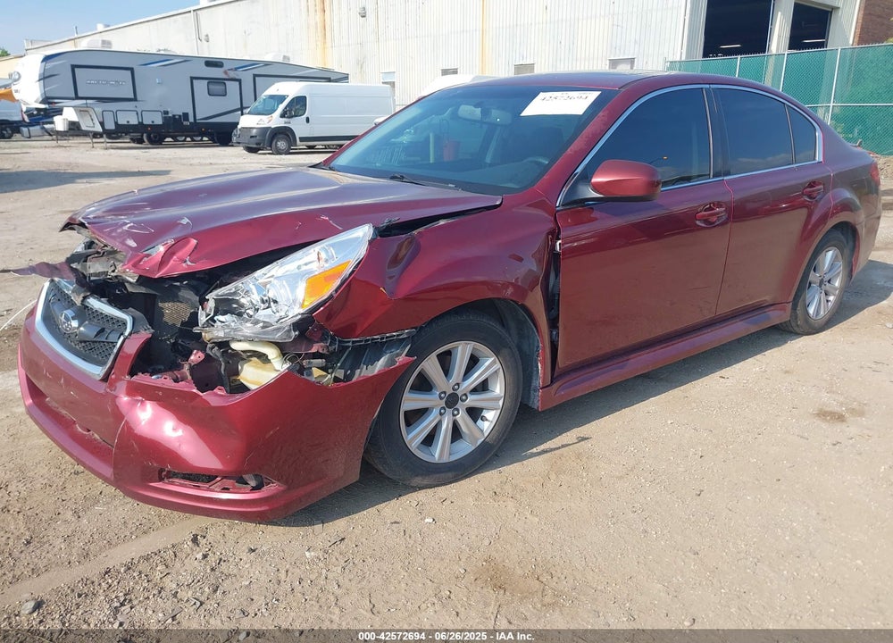 2010 SUBARU LEGACY 2.5I PREMIUM VIN: 4S3BMCE66A3244070