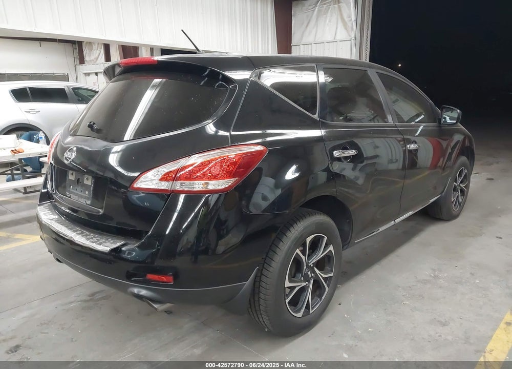 2011 NISSAN MURANO VIN: JN8AZ1MU9BW064555