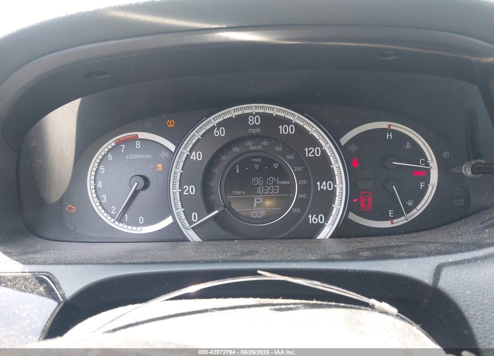 2016 HONDA ACCORD VIN: 1HGCR2F35GA051791