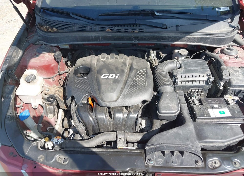 2013 HYUNDAI SONATA GLS VIN: 5NPEB4ACXDH696844