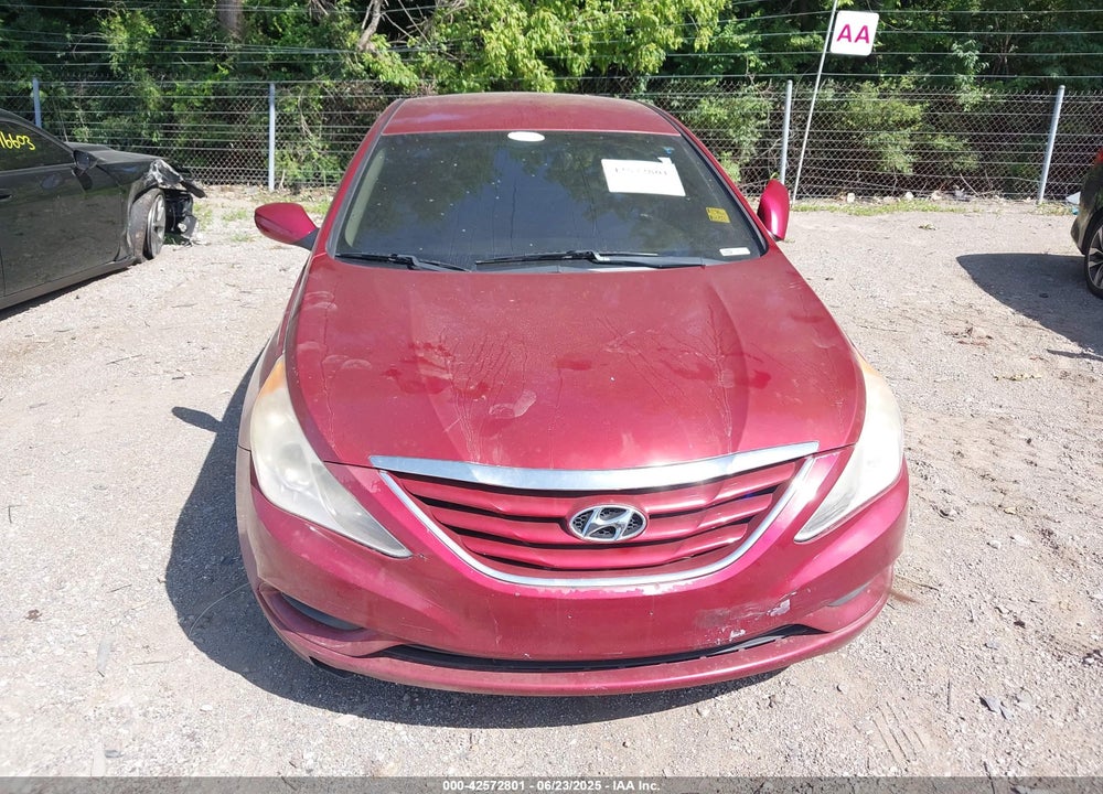 2013 HYUNDAI SONATA GLS VIN: 5NPEB4ACXDH696844