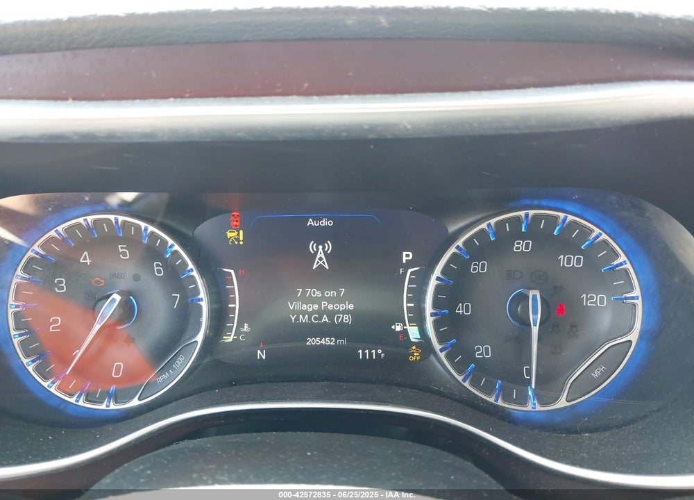 2017 CHRYSLER PACIFICA LIMITED VIN: 2C4RC1GG7HR525064