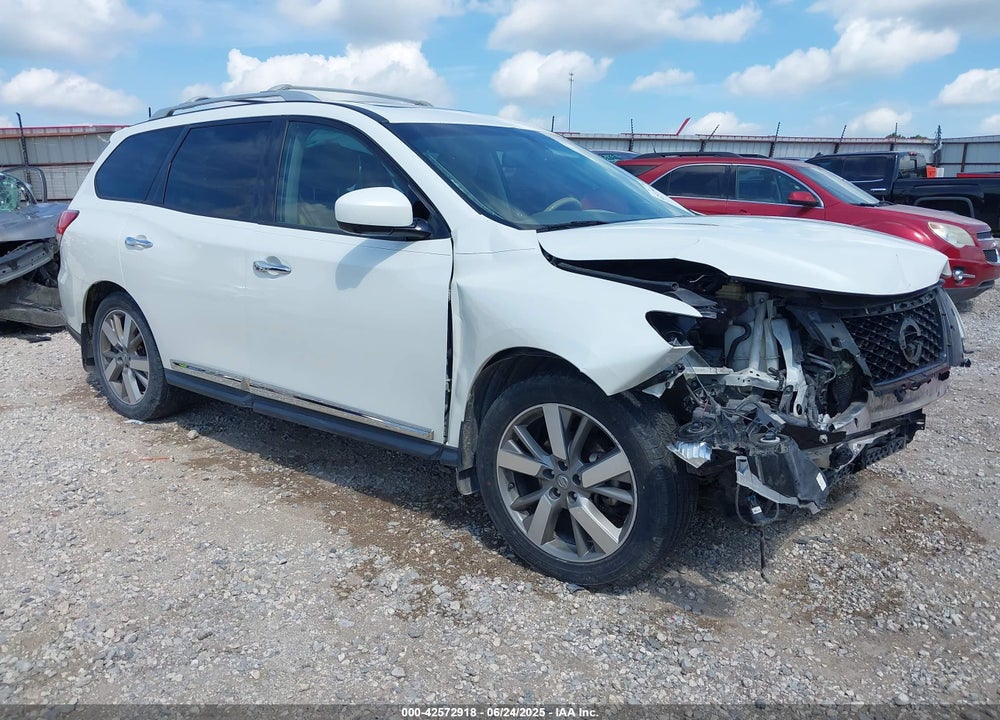 2015 NISSAN PATHFINDER PLATINUM VIN: 5N1AR2MN5FC723521