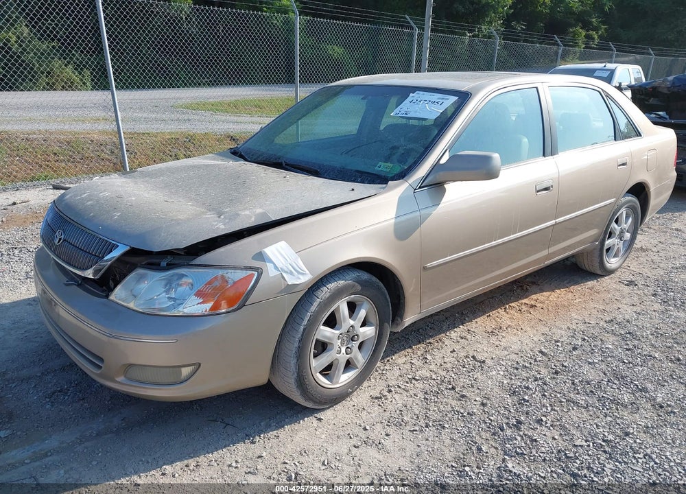 2000 TOYOTA AVALON XLS VIN: 4T1BF28B6YU110138