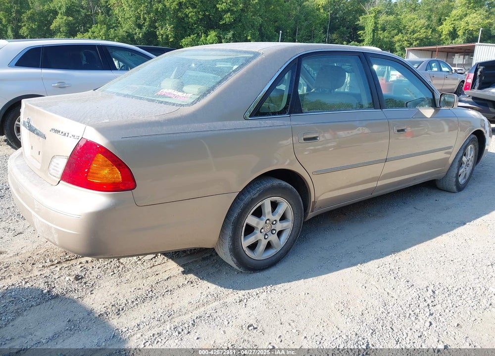 2000 TOYOTA AVALON XLS VIN: 4T1BF28B6YU110138